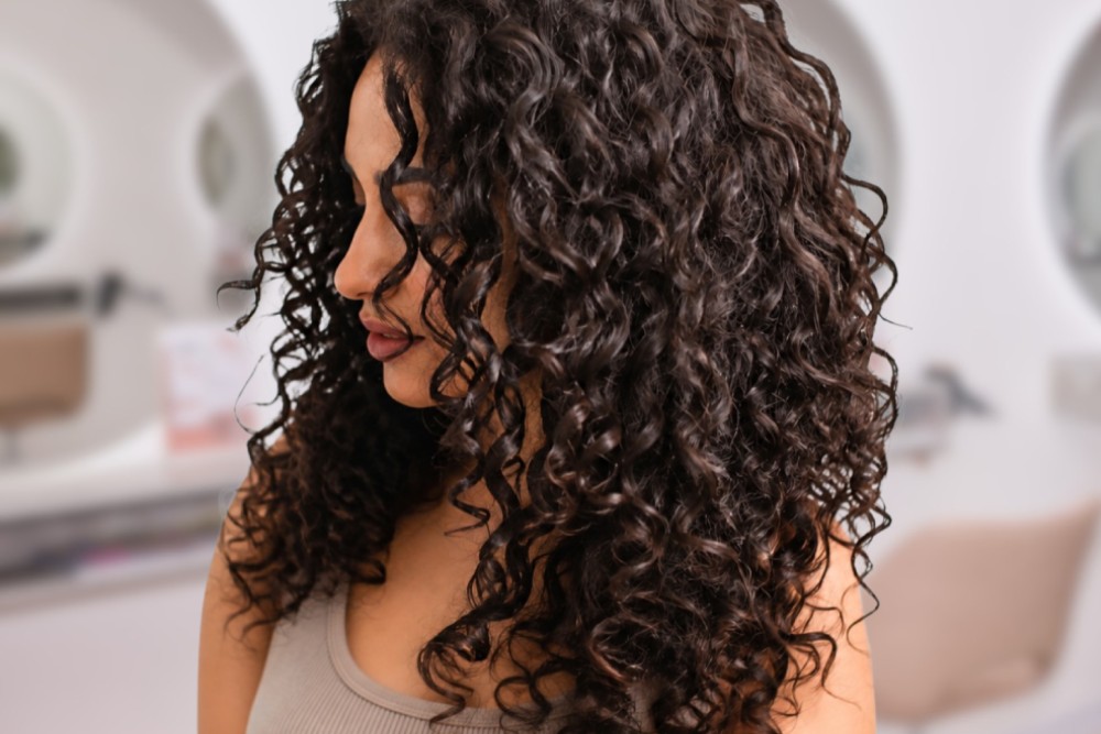 curly hair